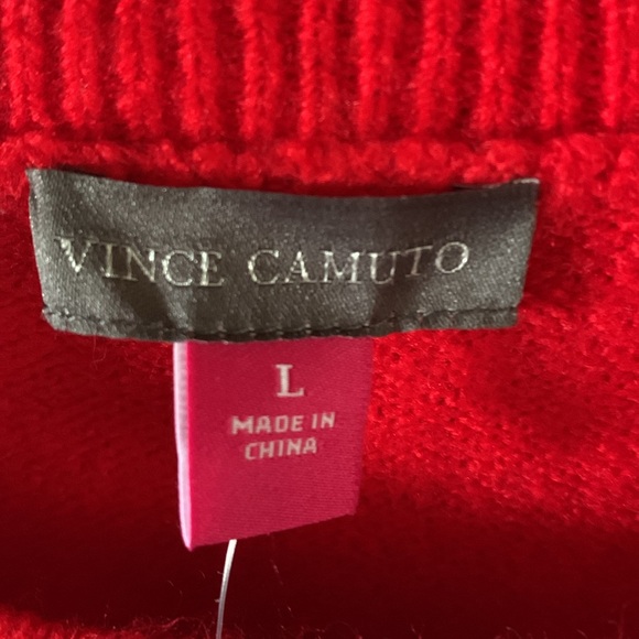 Vince Camuto sz L love sweater nwt - Picture 5 of 6